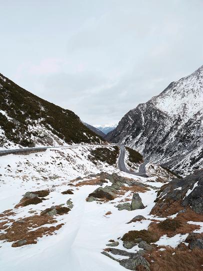 180° Flüelapass Nord-Sud, Schweiz