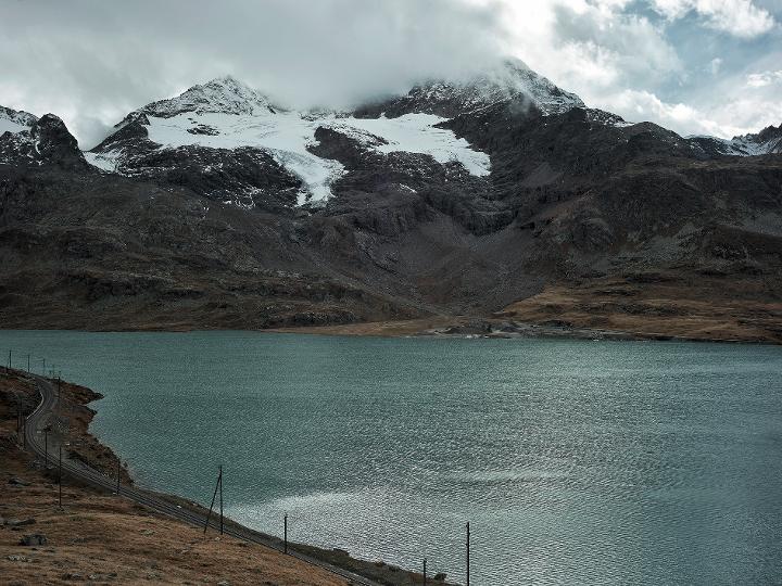 180° Bernina Süd-Nord, Engadin, Schweiz